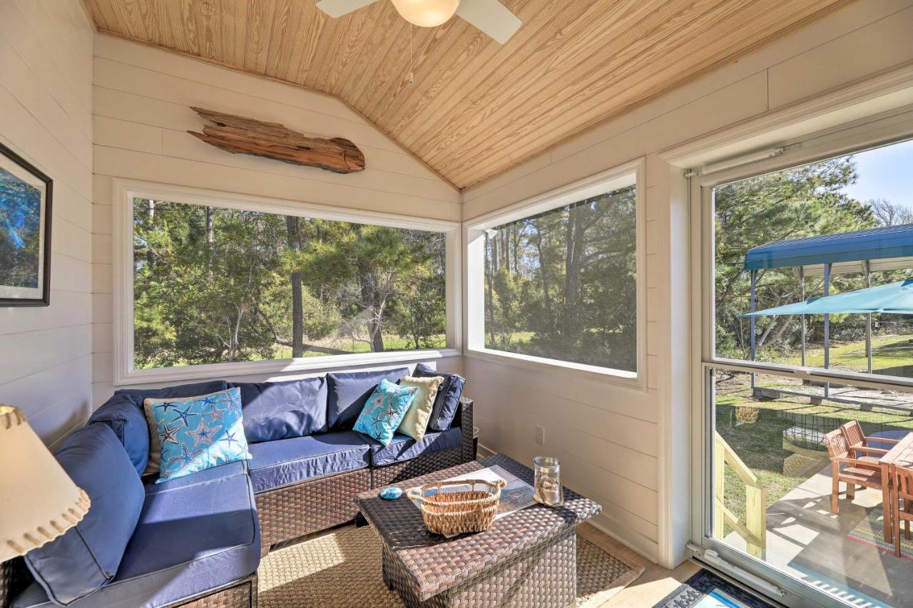 Beaufort Pad With Patio 3 Blocks To Waterfront! Kültér fotó